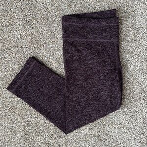 Under Armour Heathered Athletic Crop Leggings
